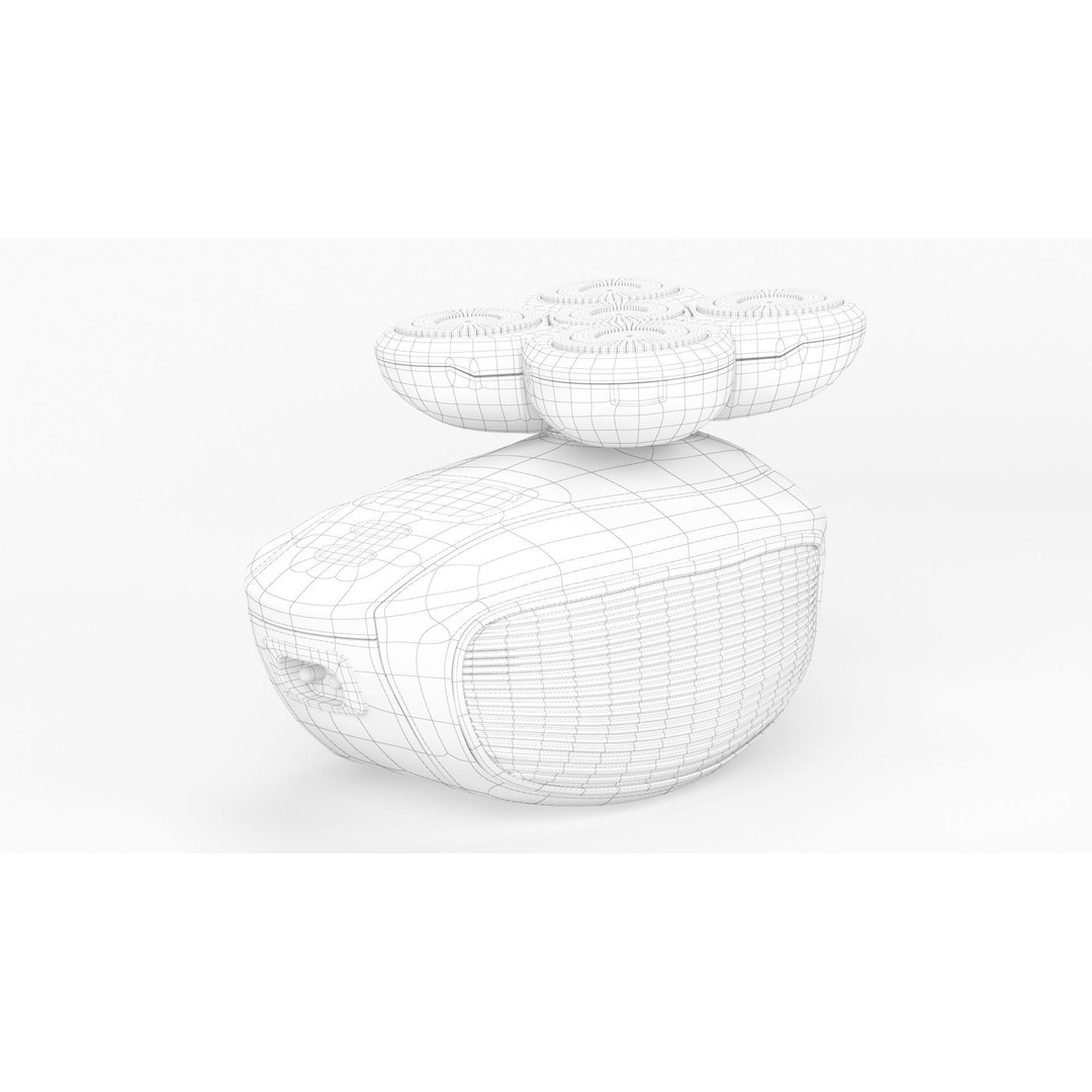 Electric Shaver 3D Model – High Poly Detailed Asset, FBX, OBJ - View 13