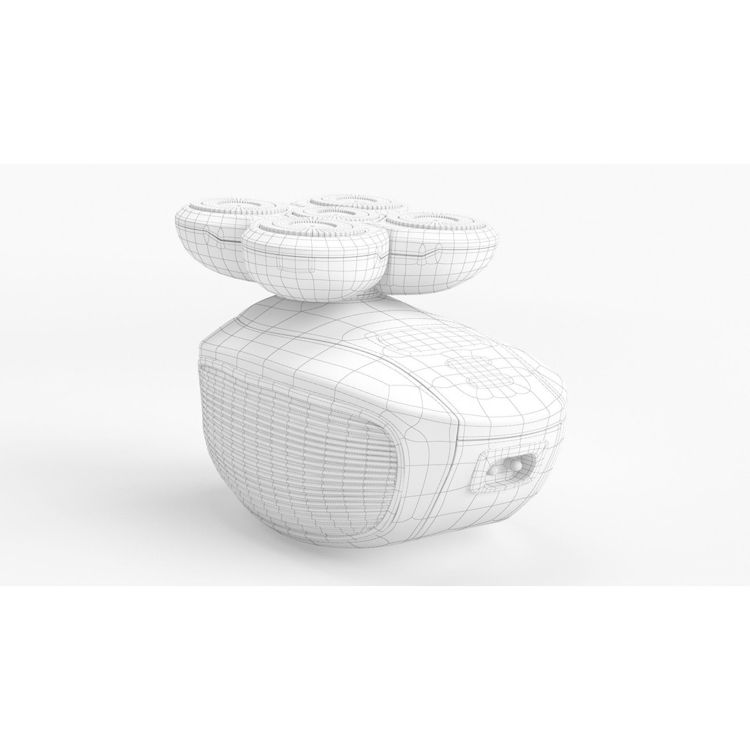 Electric Shaver 3D Model – High Poly Detailed Asset, FBX, OBJ - View 14