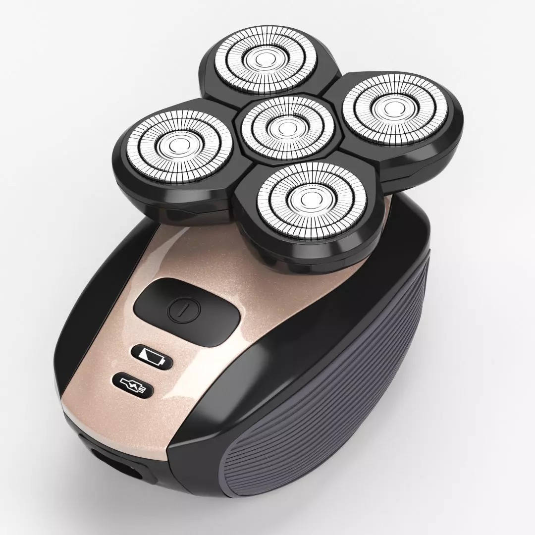 Electric Shaver 3D Model – High Poly Detailed Asset, FBX, OBJ - View 2