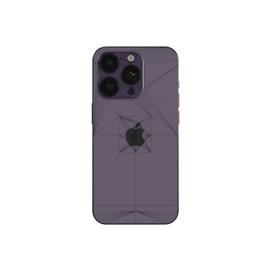 iPhone 14 Pro 3D Model – Low Poly PBR Game Asset, FBX - View 10