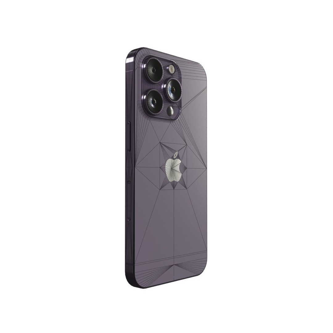 iPhone 14 Pro 3D Model – Low Poly PBR Game Asset, FBX - View 9