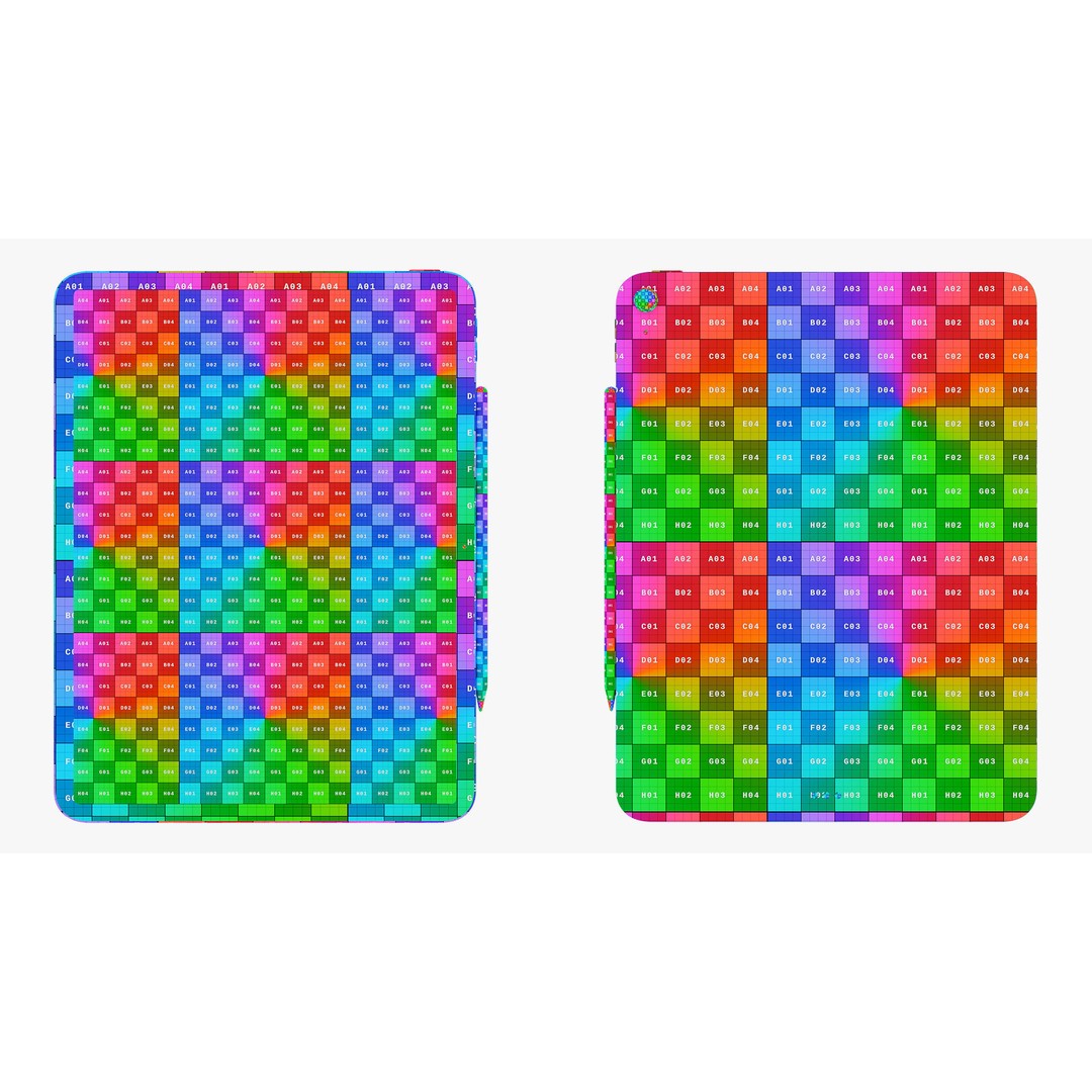 Apple iPad Air 3D Model – Detailed Blue M2 Collection, PBR Textures - View 25