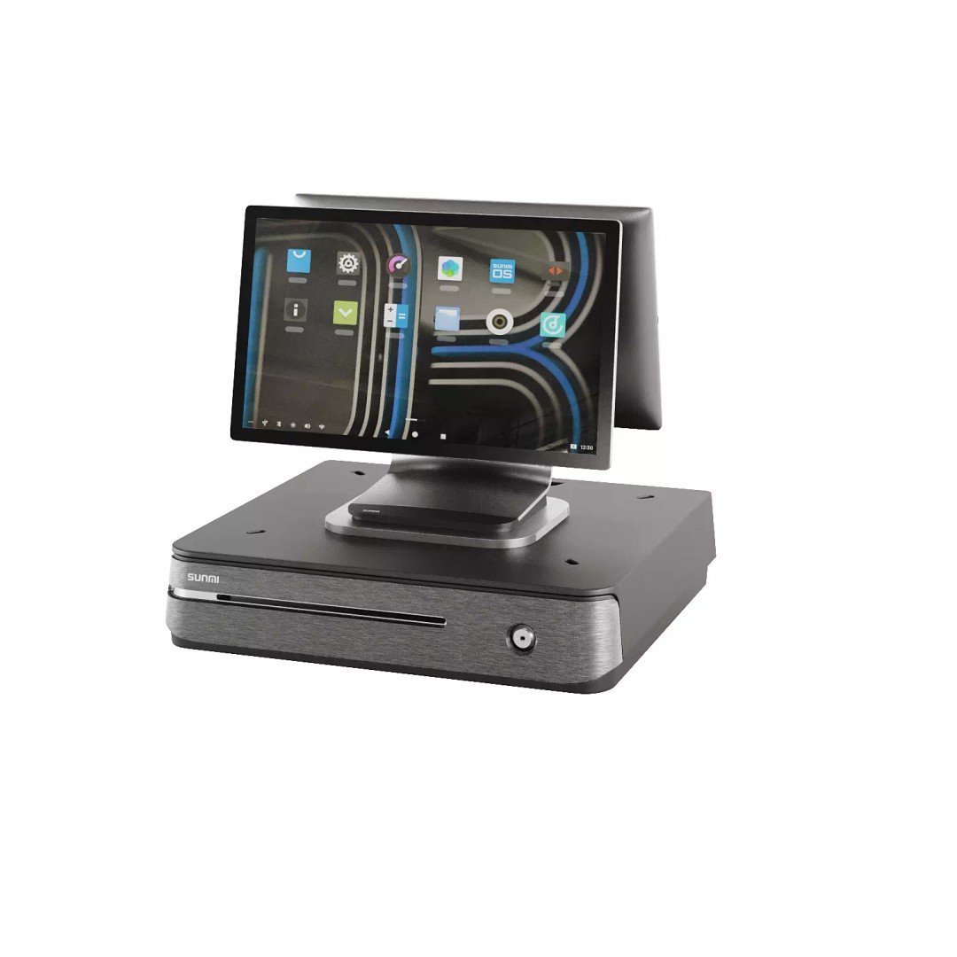 SUNMI Cash Register Equipment 3D Model – PBR Textured, FBX & OBJ - View 18