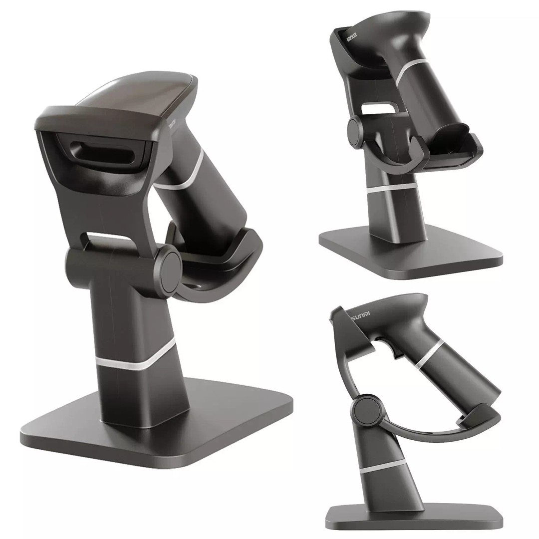 SUNMI Cash Register Equipment 3D Model – PBR Textured, FBX & OBJ - View 5