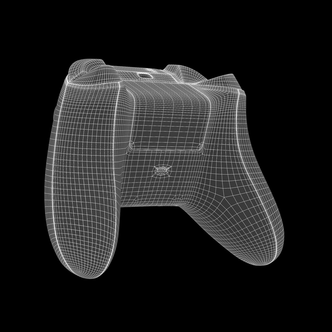 Xbox Series X Console 3D Model – Carbon Black Game Asset, FBX & OBJ - View 18