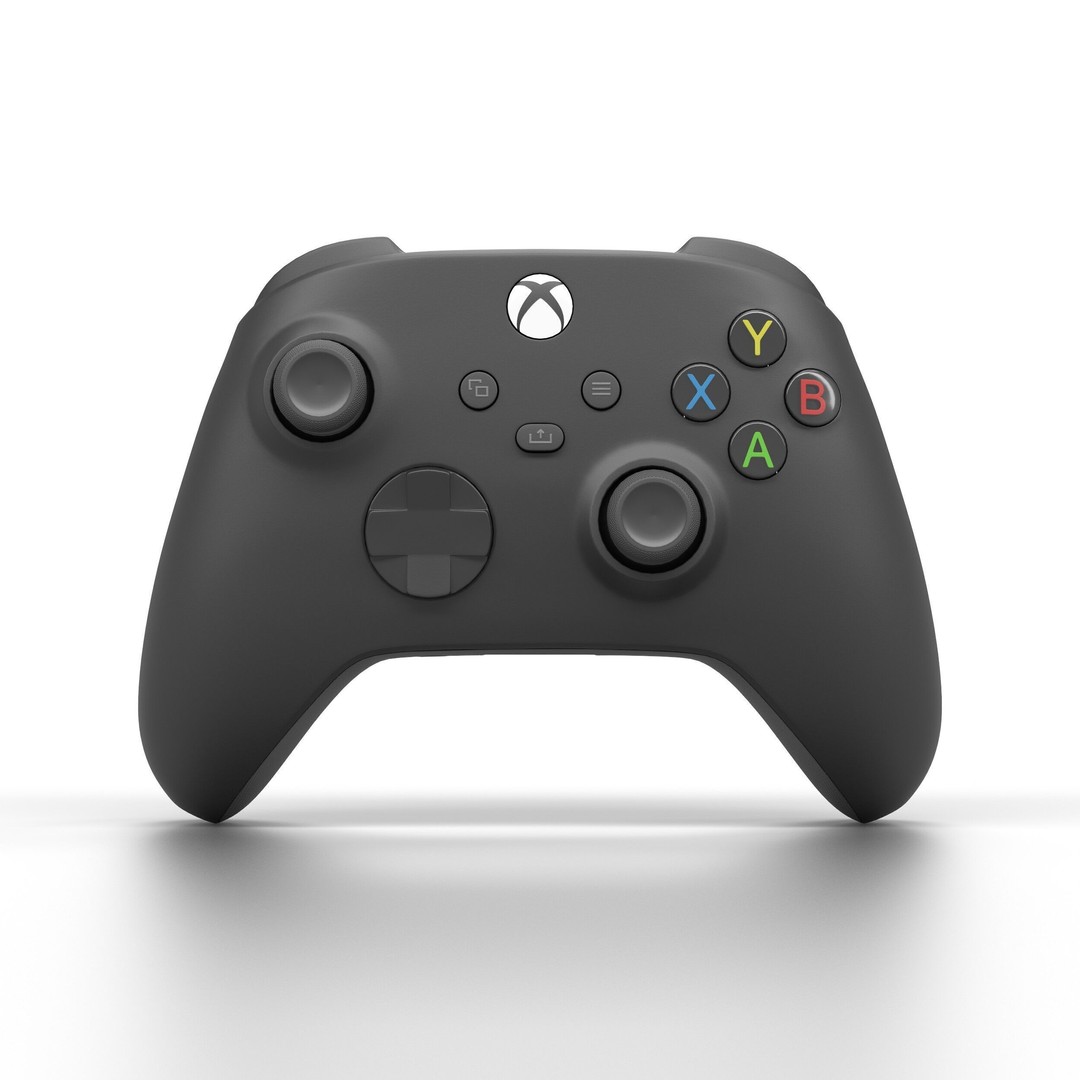 Xbox Series X Console 3D Model – Carbon Black Game Asset, FBX & OBJ - View 9