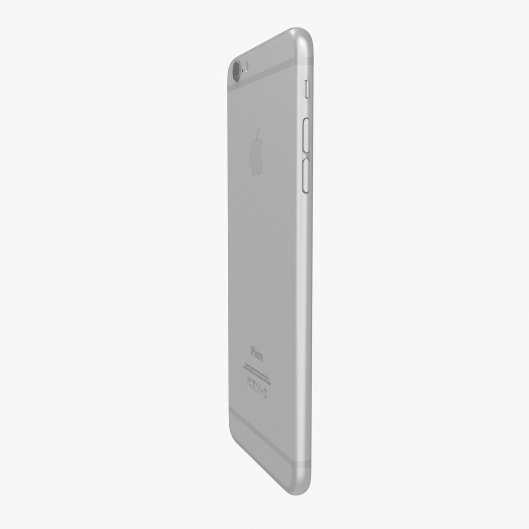 Apple iPhone 6 Plus 3D Model – Low Poly Game-Ready Asset, FBX, OBJ - View 14