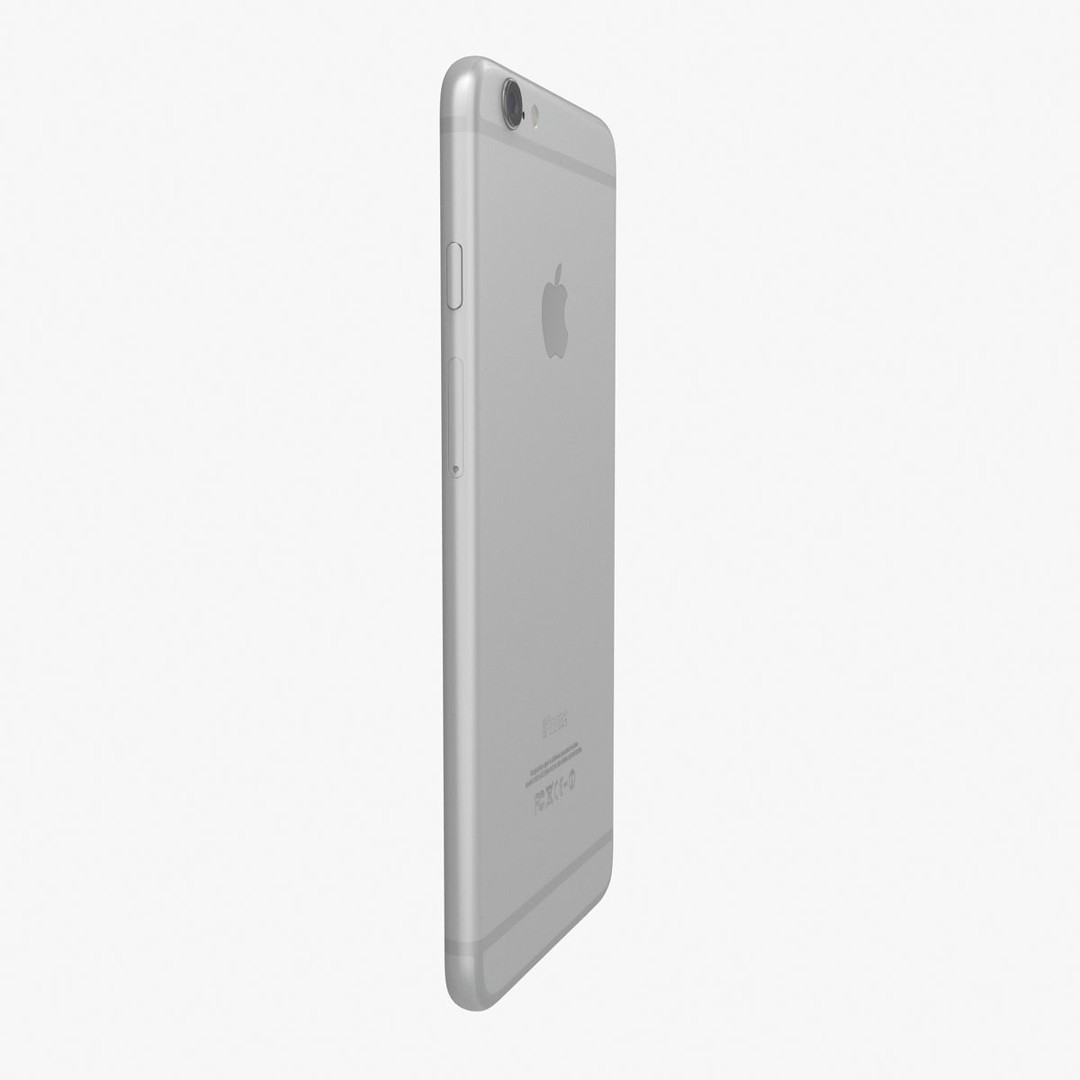 Apple iPhone 6 Plus 3D Model – Low Poly Game-Ready Asset, FBX, OBJ - View 18