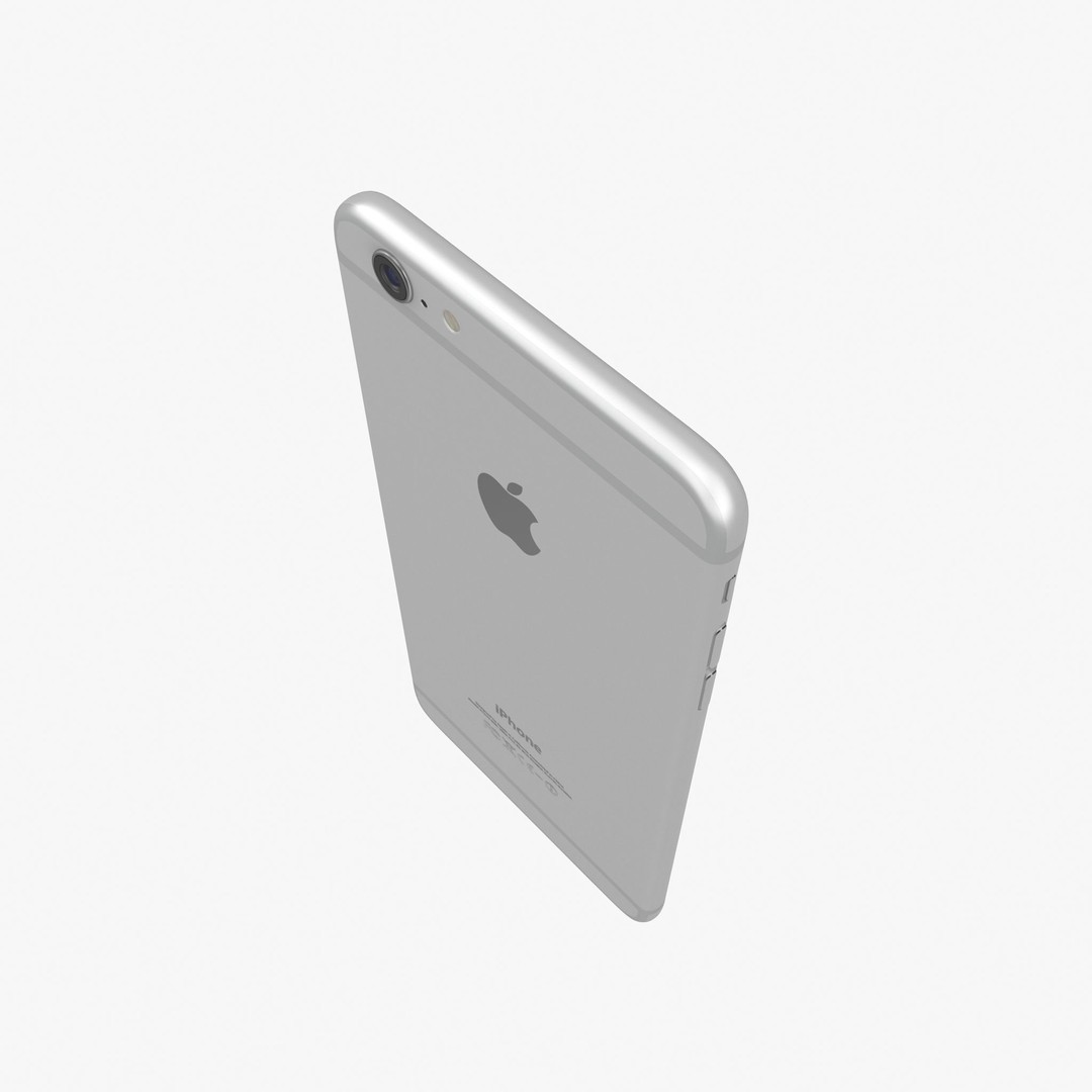 Apple iPhone 6 Plus 3D Model – Low Poly Game-Ready Asset, FBX, OBJ - View 8