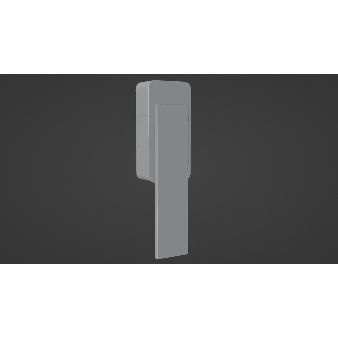 Payphone 3D Model – Low Poly Architectural Street Asset, FBX - View 12