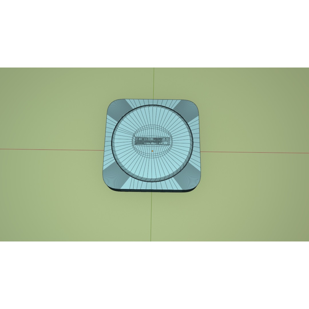 Apple Mac Mini M2 Pro 3D Model – High Poly PBR Asset, FBX, OBJ, Blender - View 12