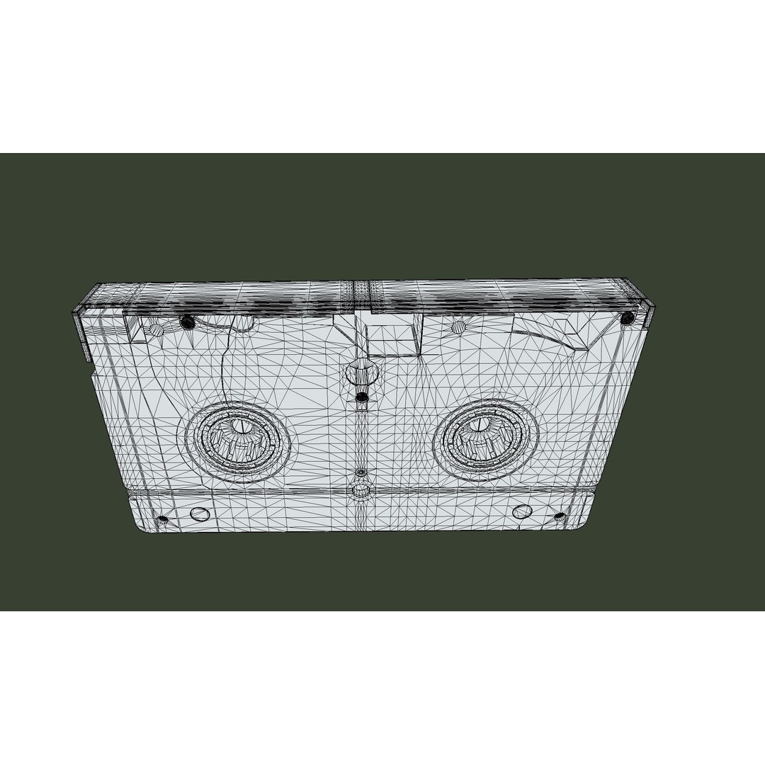 VHS 3D Model – Low Poly Game Asset, FBX, PBR Textures - View 13