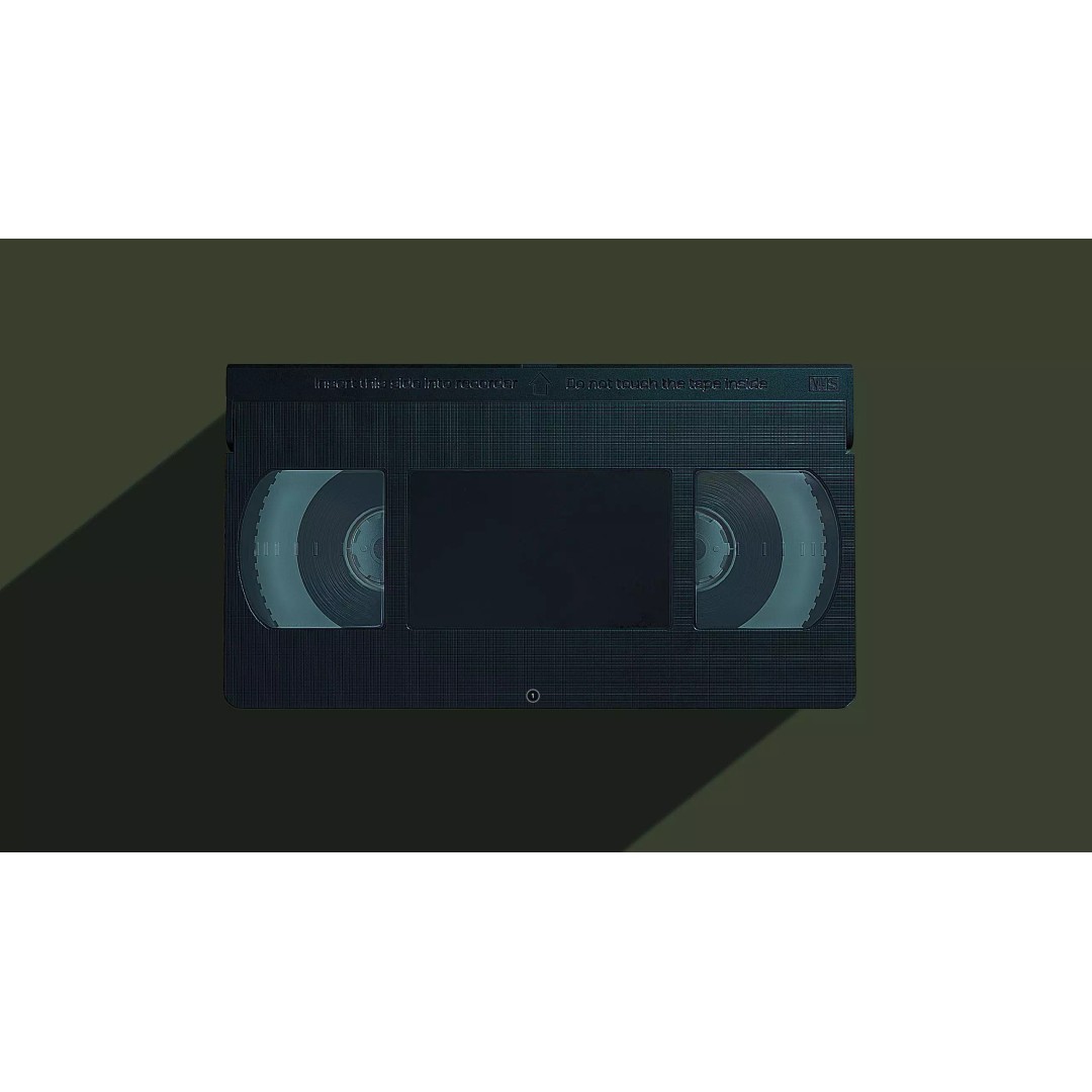 VHS 3D Model – Low Poly Game Asset, FBX, PBR Textures - View 2