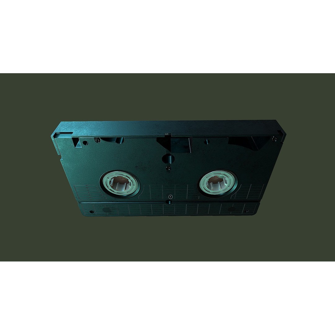 VHS 3D Model – Low Poly Game Asset, FBX, PBR Textures - View 4