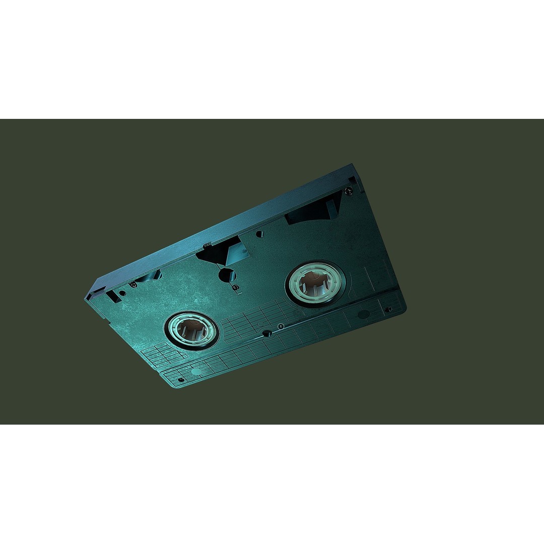 VHS 3D Model – Low Poly Game Asset, FBX, PBR Textures - View 5