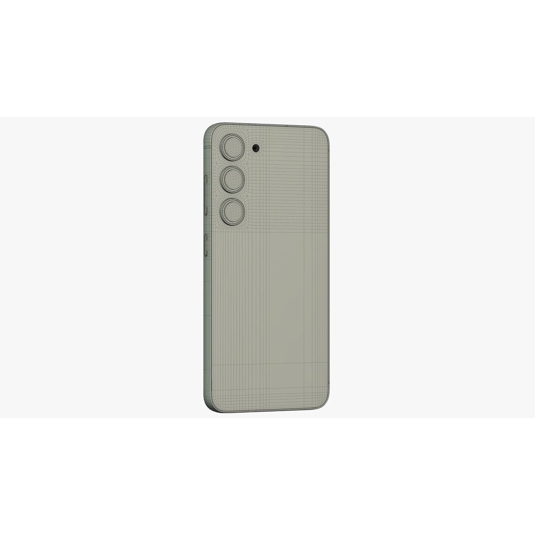 Samsung Galaxy S23 3D Model – Low Poly PBR Asset, FBX, OBJ, Blender
