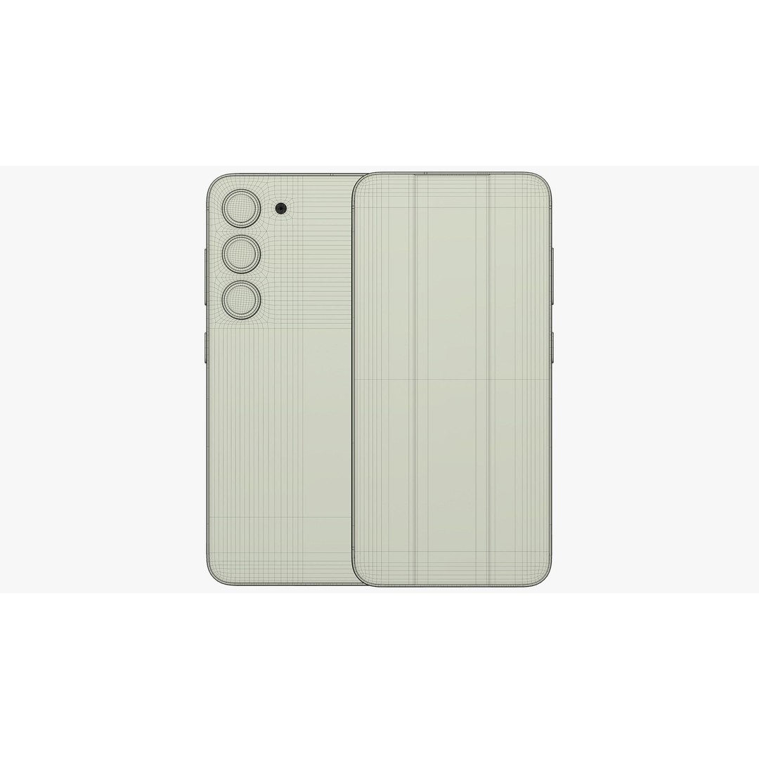 Samsung Galaxy S23 3D Model – Low Poly PBR Asset, FBX, OBJ, Blender - View 13