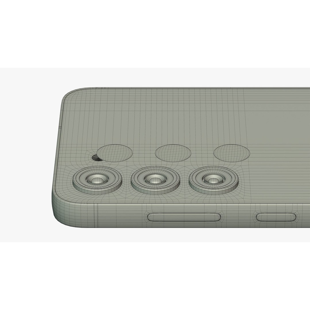 Samsung Galaxy S23 3D Model – Low Poly PBR Asset, FBX, OBJ, Blender - View 18