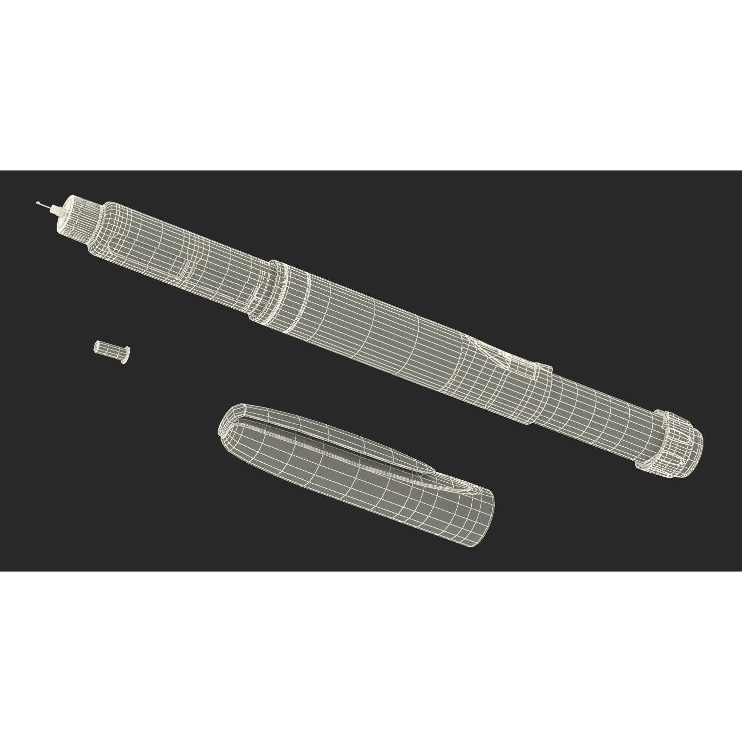 Insulin Pen - Game-Ready 3D Model - View 17