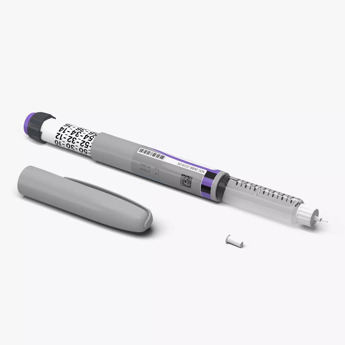 Insulin Pen - Game-Ready 3D Model - View 2