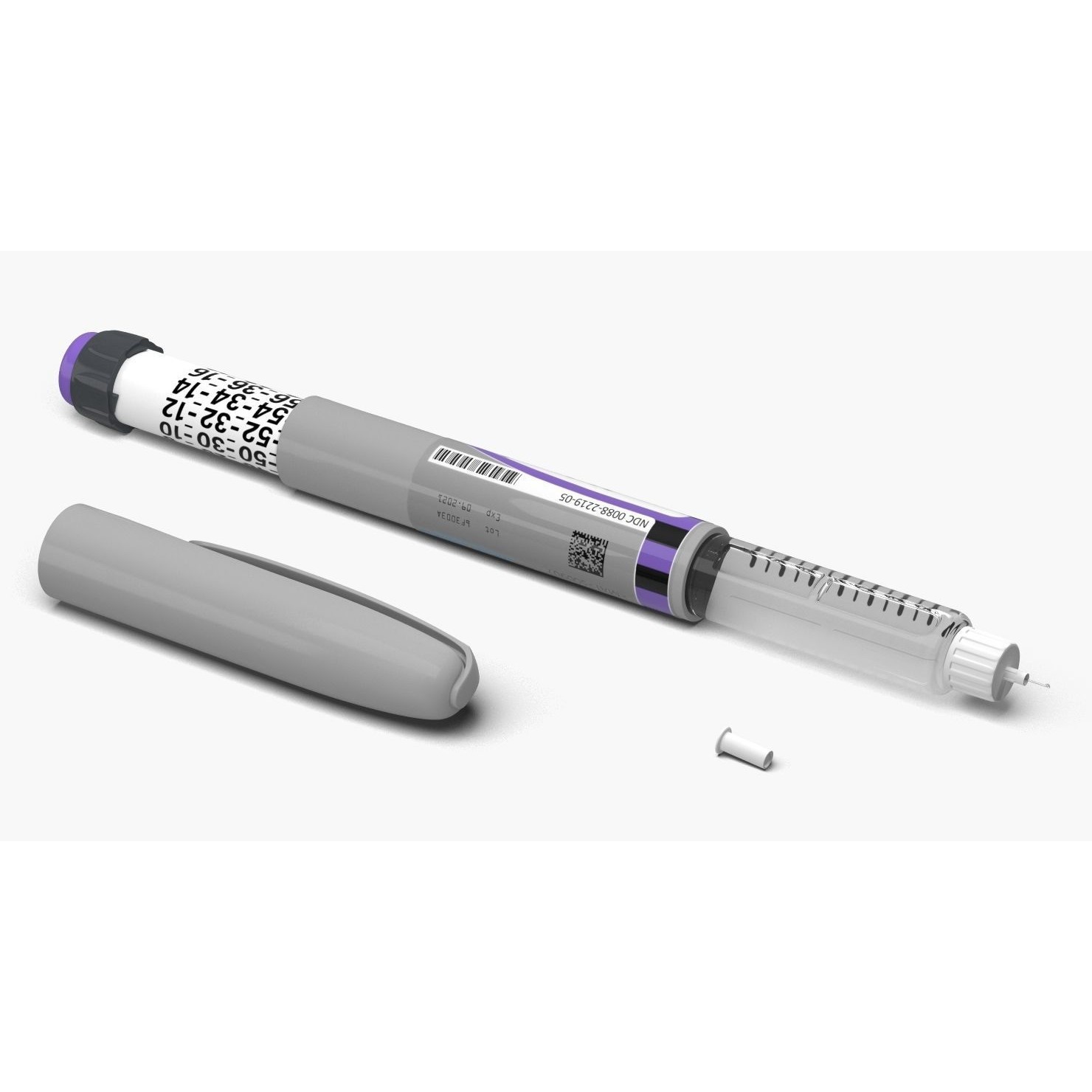 Insulin Pen - Game-Ready 3D Model - View 3