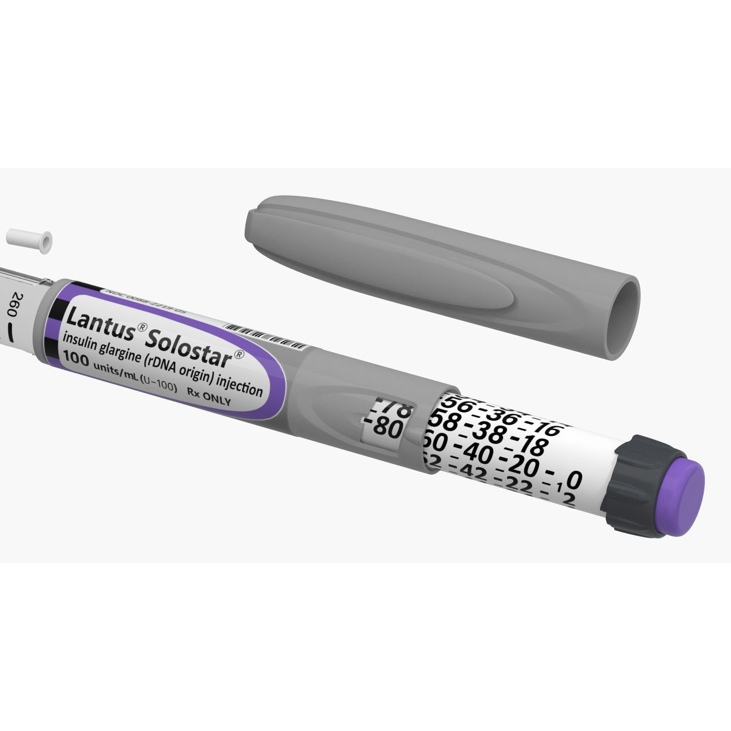 Insulin Pen - Game-Ready 3D Model - View 8