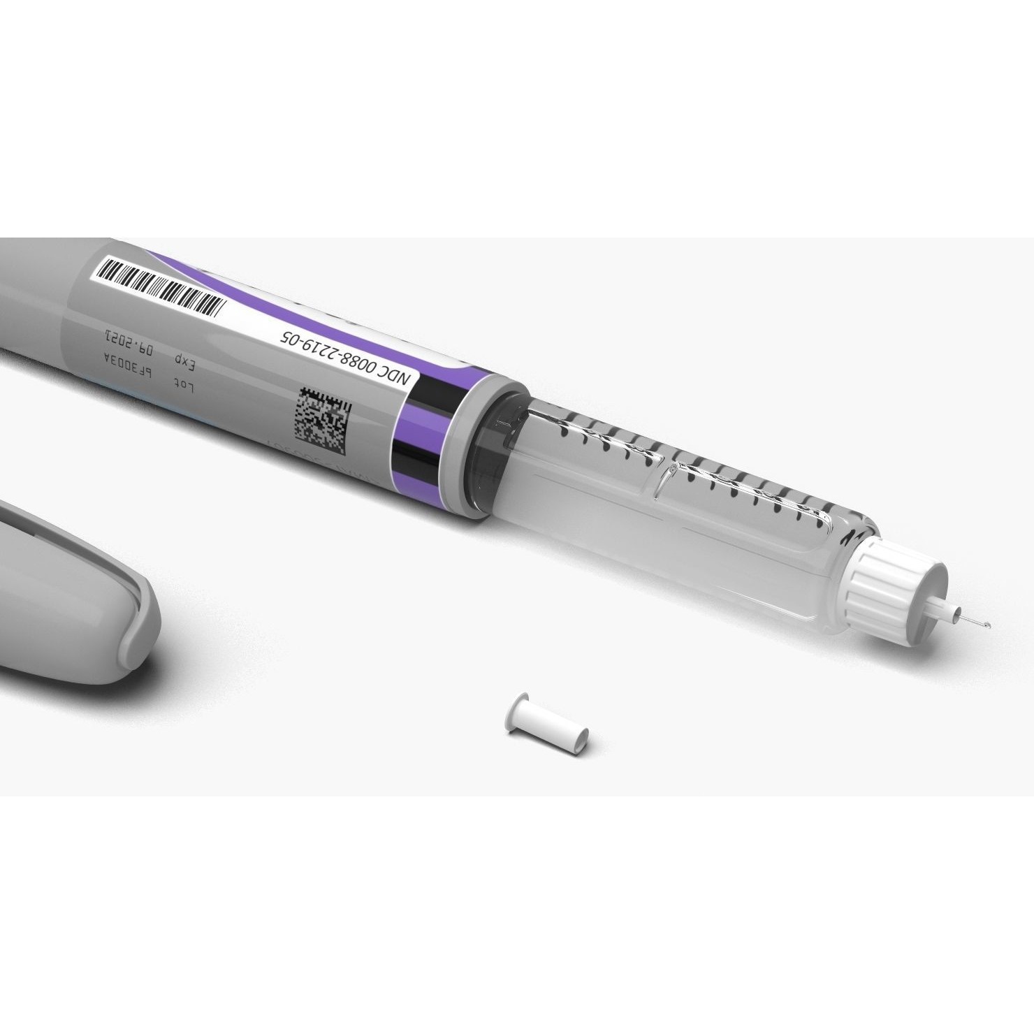 Insulin Pen - Game-Ready 3D Model - View 9