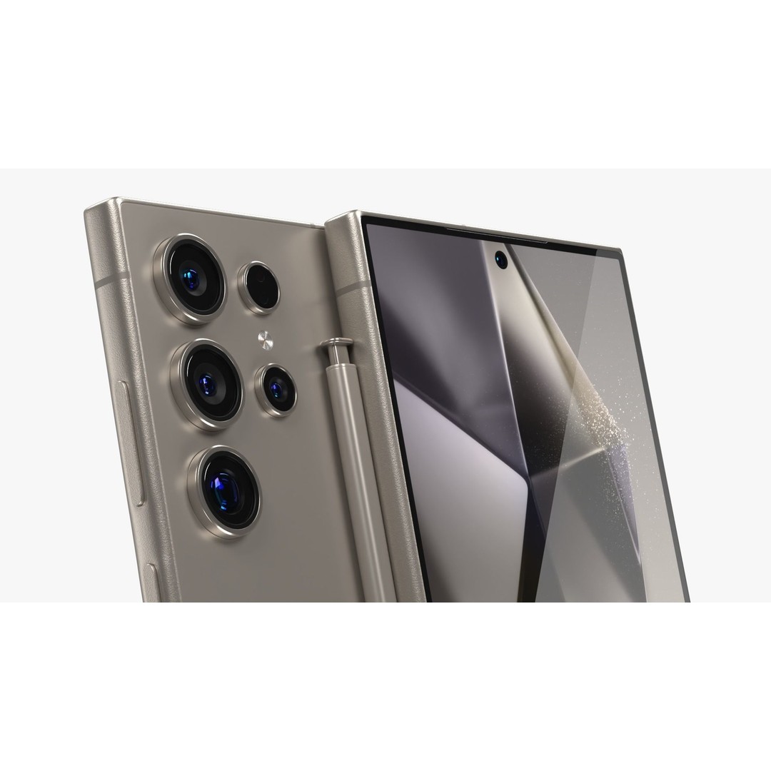 Samsung Galaxy S24 Ultra 3D Model – Low Poly PBR Smartphone, FBX - View 5