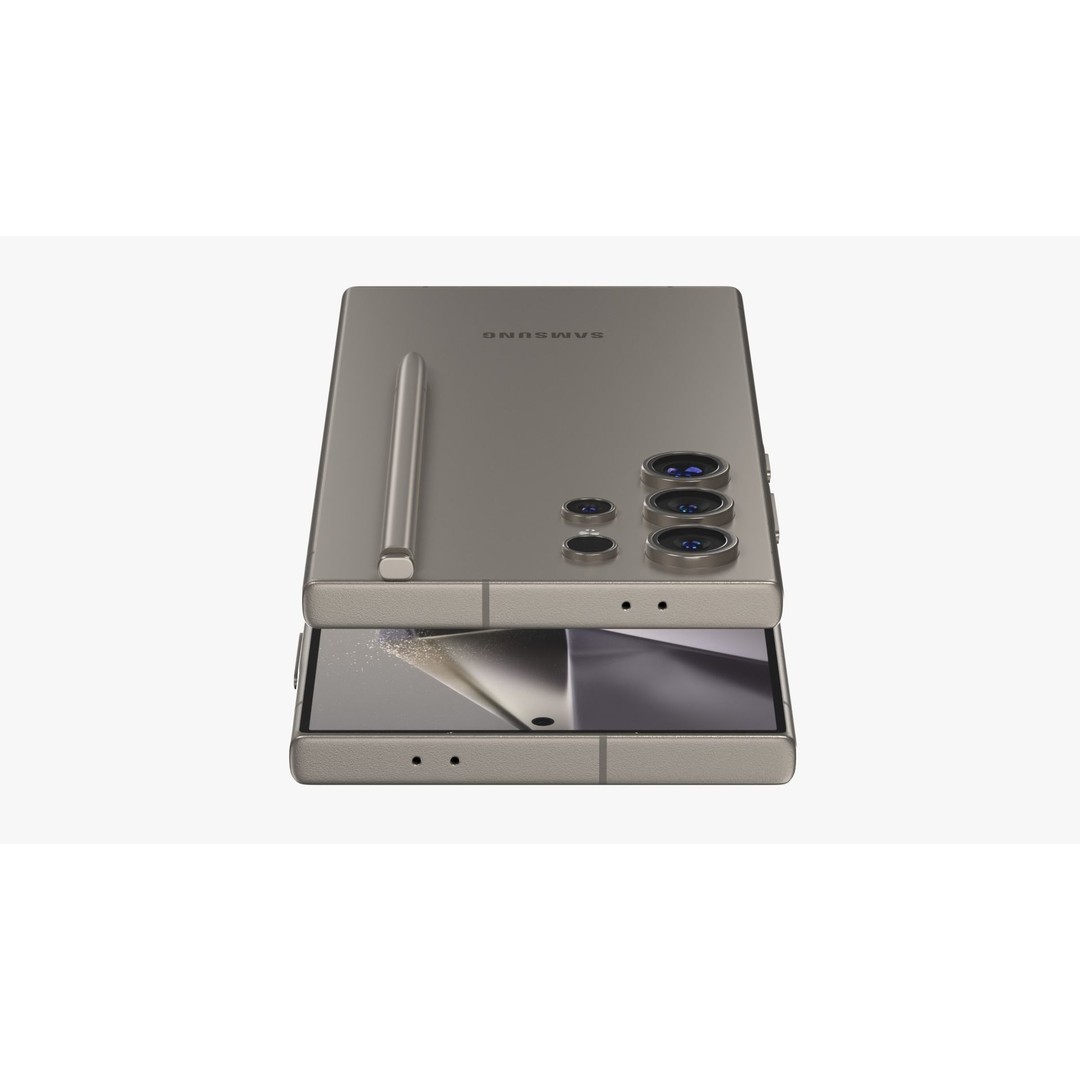 Samsung Galaxy S24 Ultra 3D Model – Low Poly PBR Smartphone, FBX - View 9