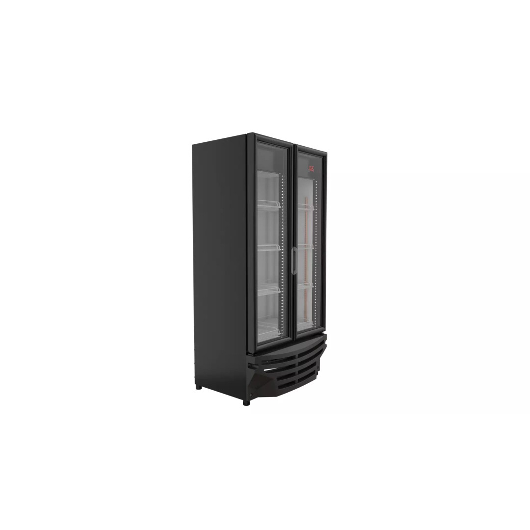 Supermarket Fridge 3D Model – Detailed Refrigerator, FBX, OBJ - View 2