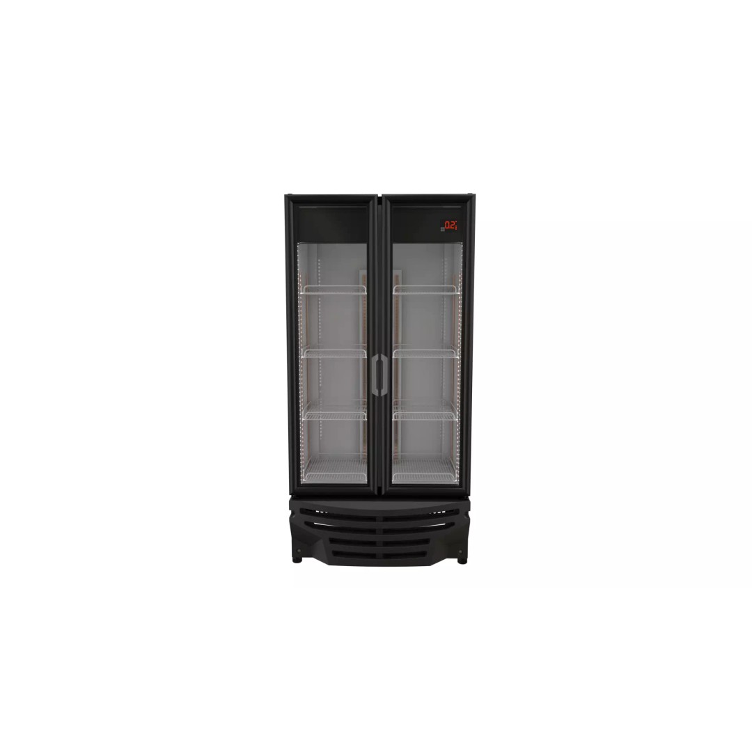 Supermarket Fridge 3D Model – Detailed Refrigerator, FBX, OBJ - View 3