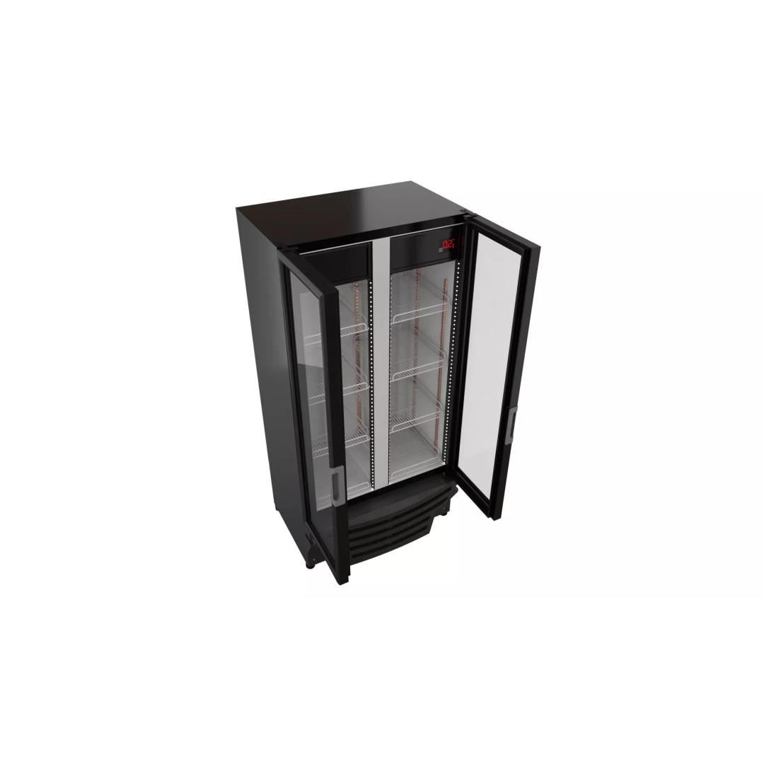 Supermarket Fridge 3D Model – Detailed Refrigerator, FBX, OBJ - View 7