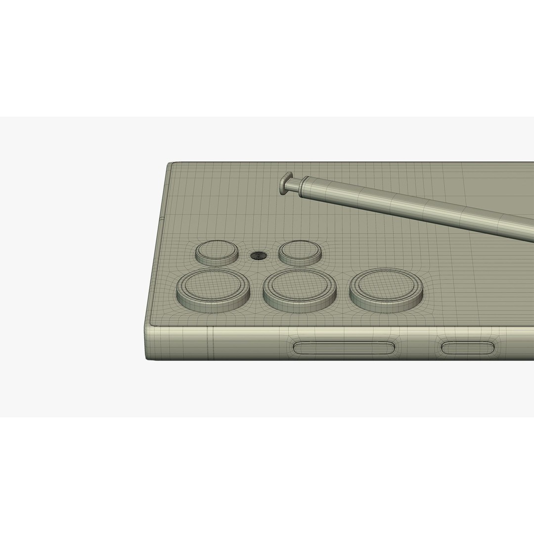 Samsung Galaxy S24 Ultra 3D Model – Low Poly PBR Game Asset, FBX - View 20