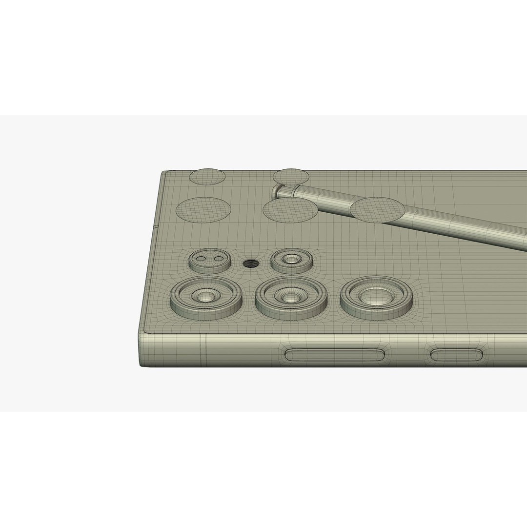 Samsung Galaxy S24 Ultra 3D Model – Low Poly PBR Game Asset, FBX - View 21