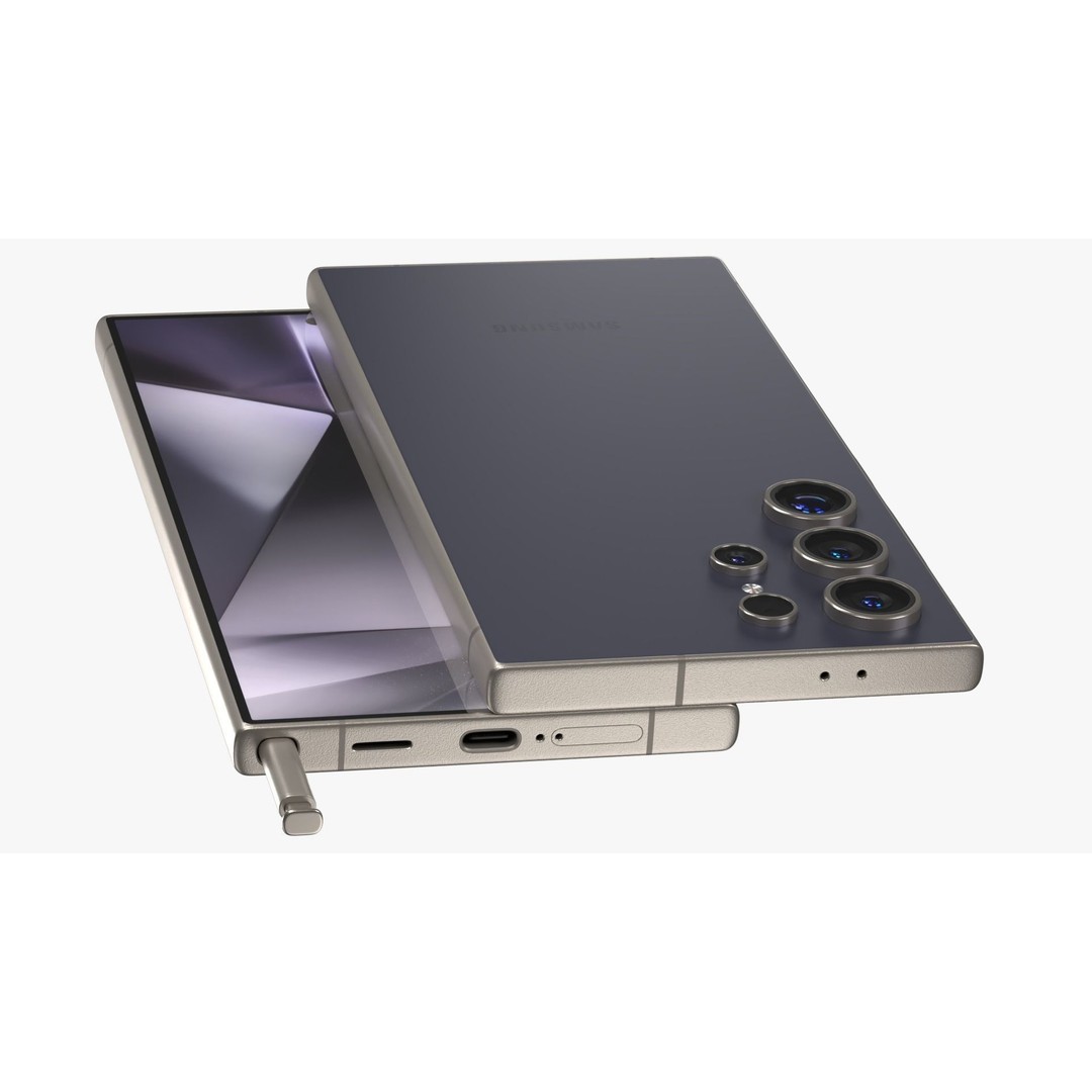 Samsung Galaxy S24 Ultra 3D Model – Low Poly PBR Game Asset, FBX - View 8