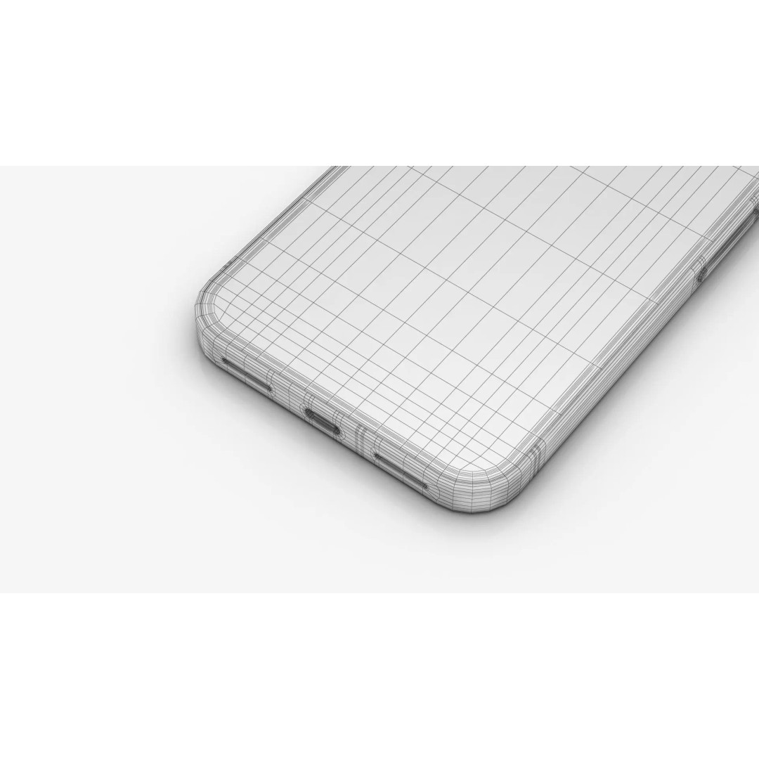 Google Pixel 10 3D Model – Low Poly Game Asset, FBX, PBR Textures