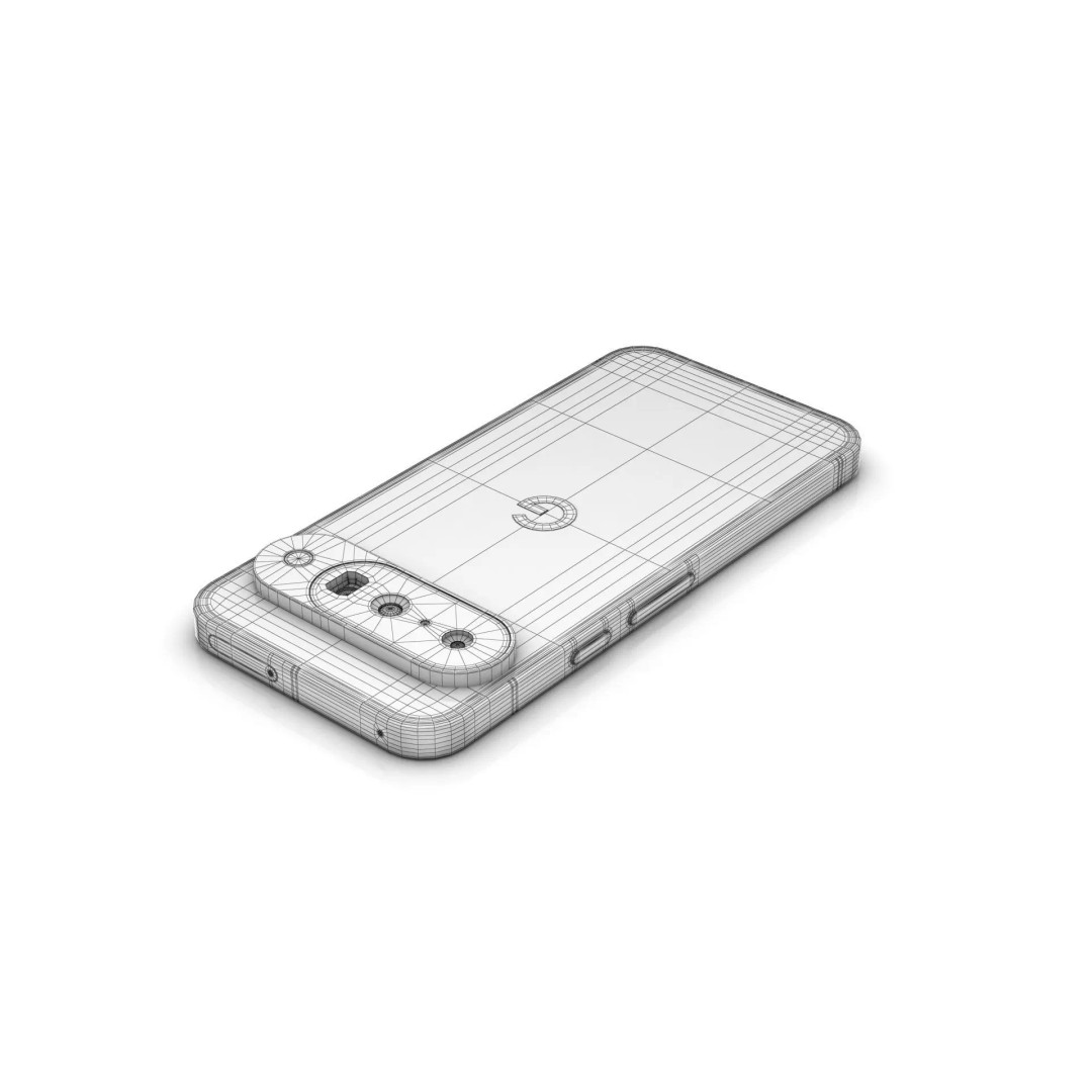 Google Pixel 10 3D Model – Low Poly Game Asset, FBX, PBR Textures - View 19