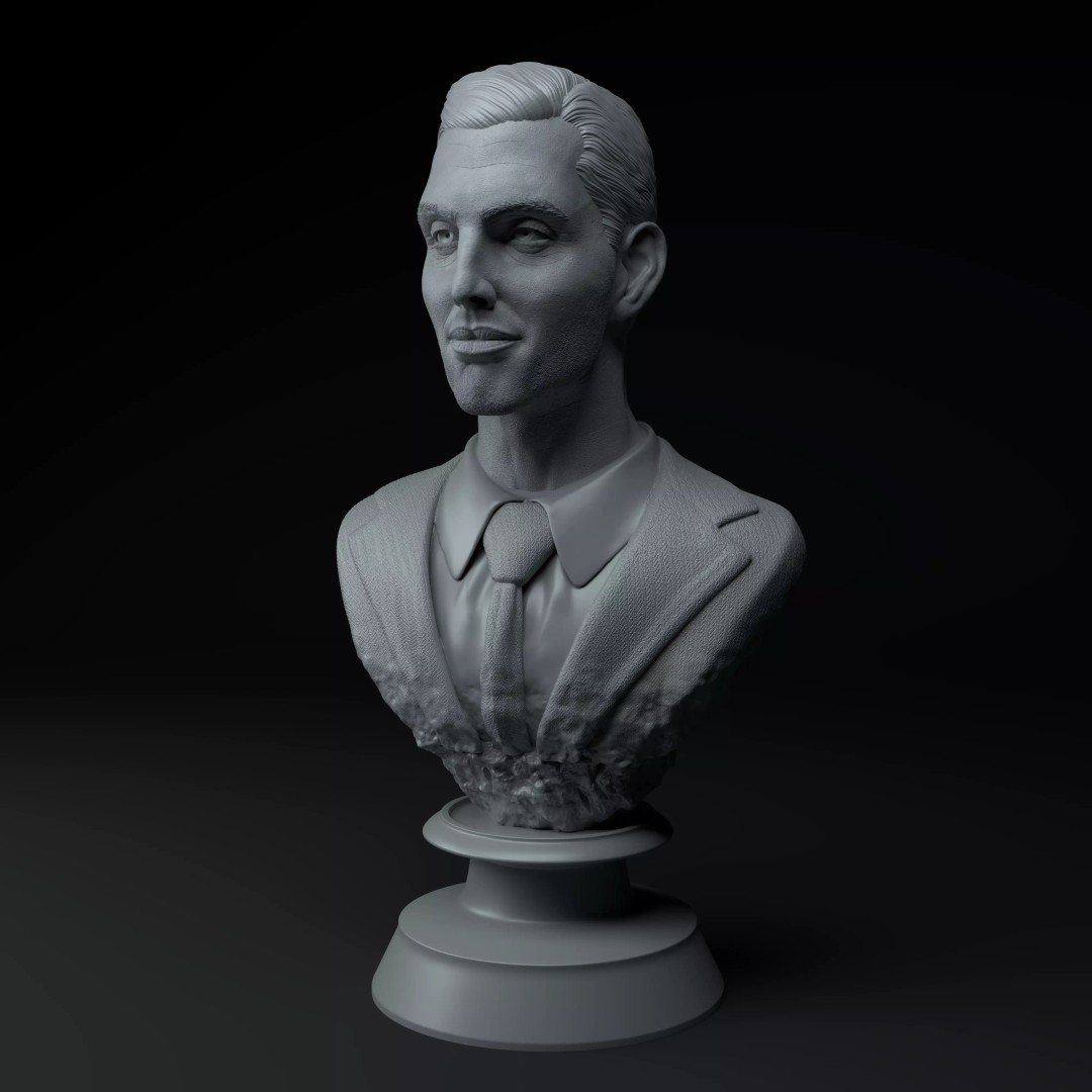 Freddie Mercury 3D Model – Premium Diorama Busts STL for Printing - View 14
