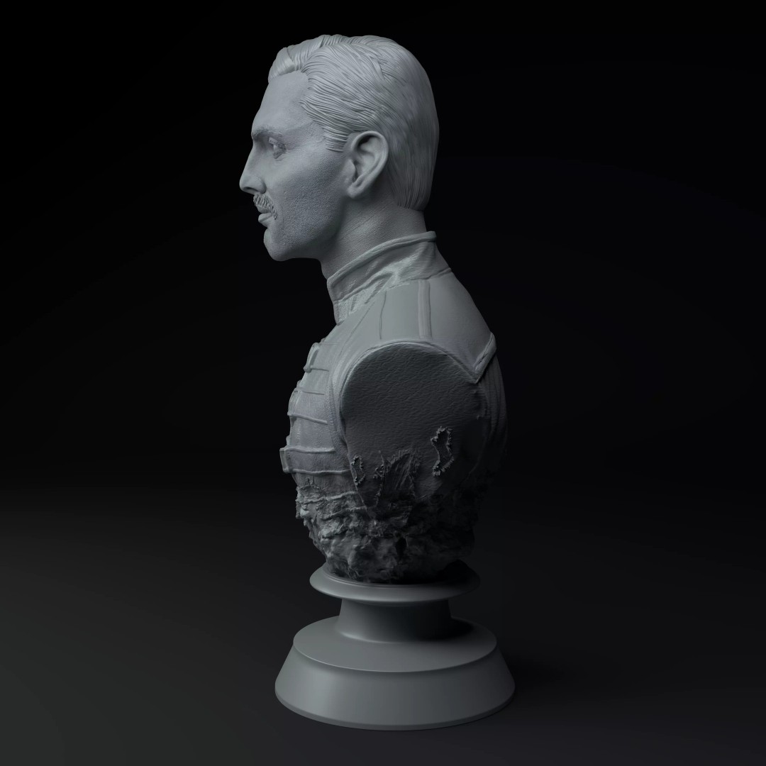 Freddie Mercury 3D Model – Premium Diorama Busts STL for Printing - View 15