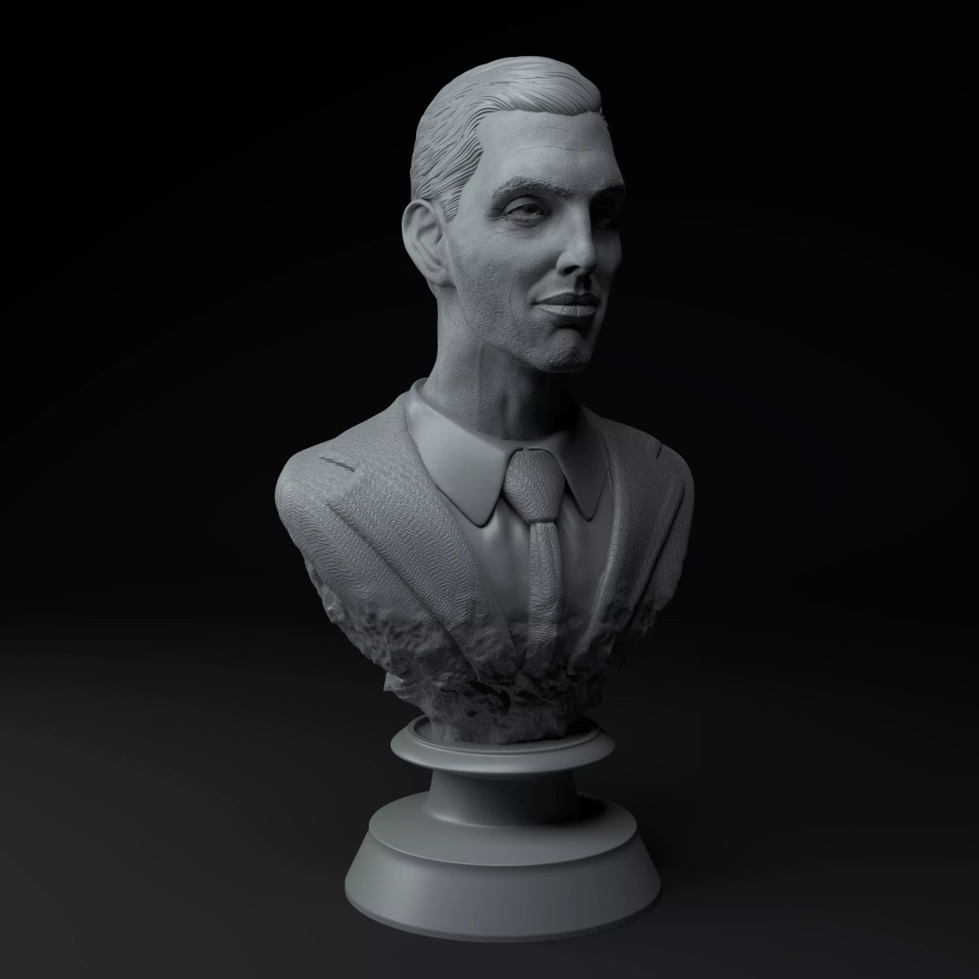 Freddie Mercury 3D Model – Premium Diorama Busts STL for Printing - View 20