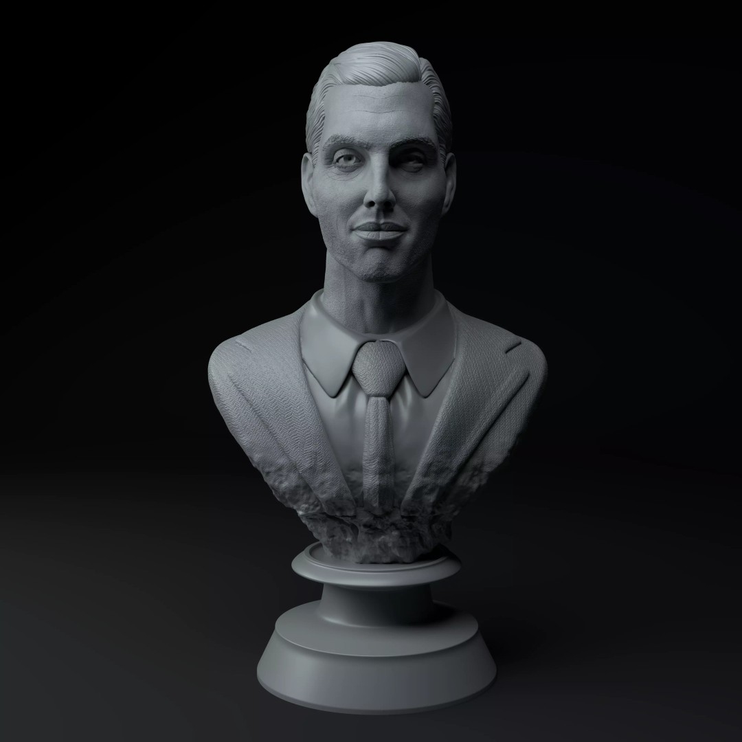 Freddie Mercury 3D Model – Premium Diorama Busts STL for Printing - View 6