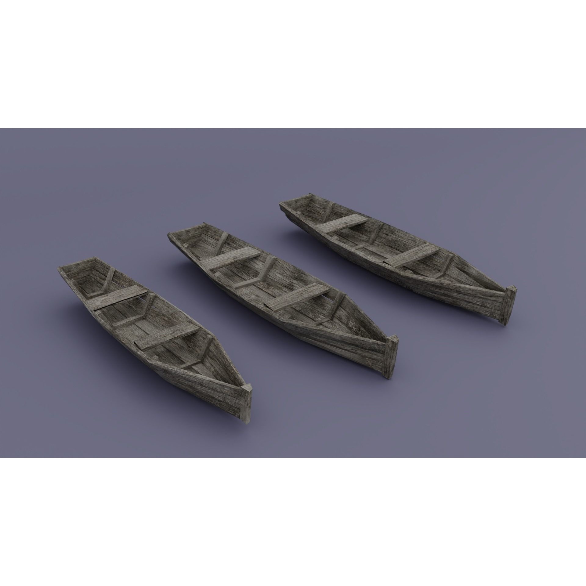 Pirate Town - Low-Poly Game-Ready 3D Model - View 21