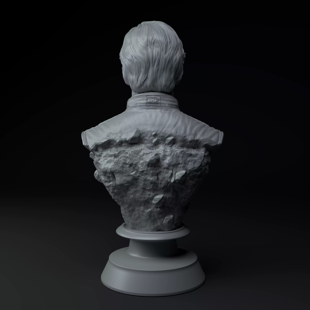 Ayrton Senna Diorama 3D Model – High Detail Collectible, STL - View 7