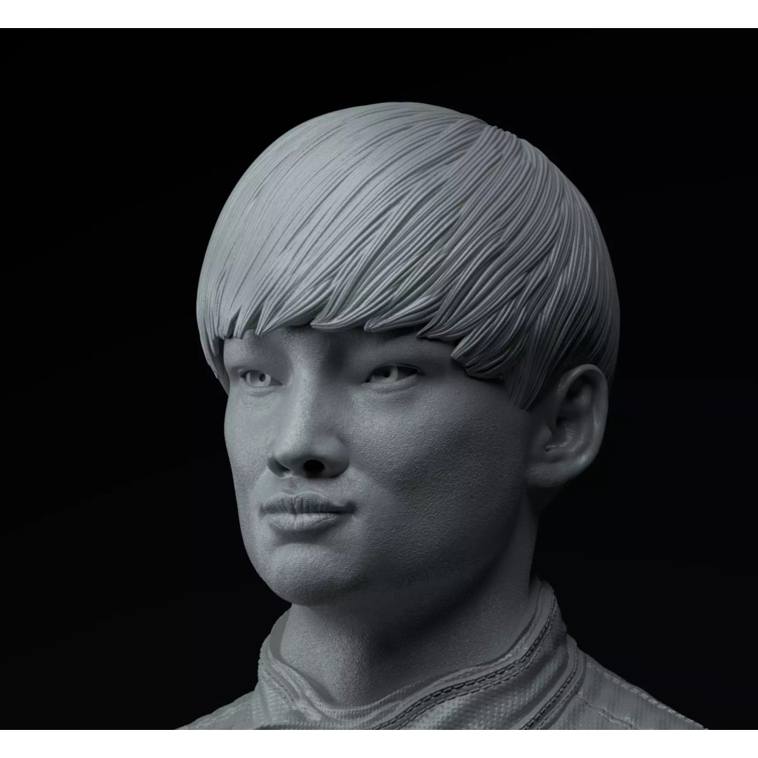 Yuki Tsunoda 3D Model – Premium Bust for 3D Printing, STL