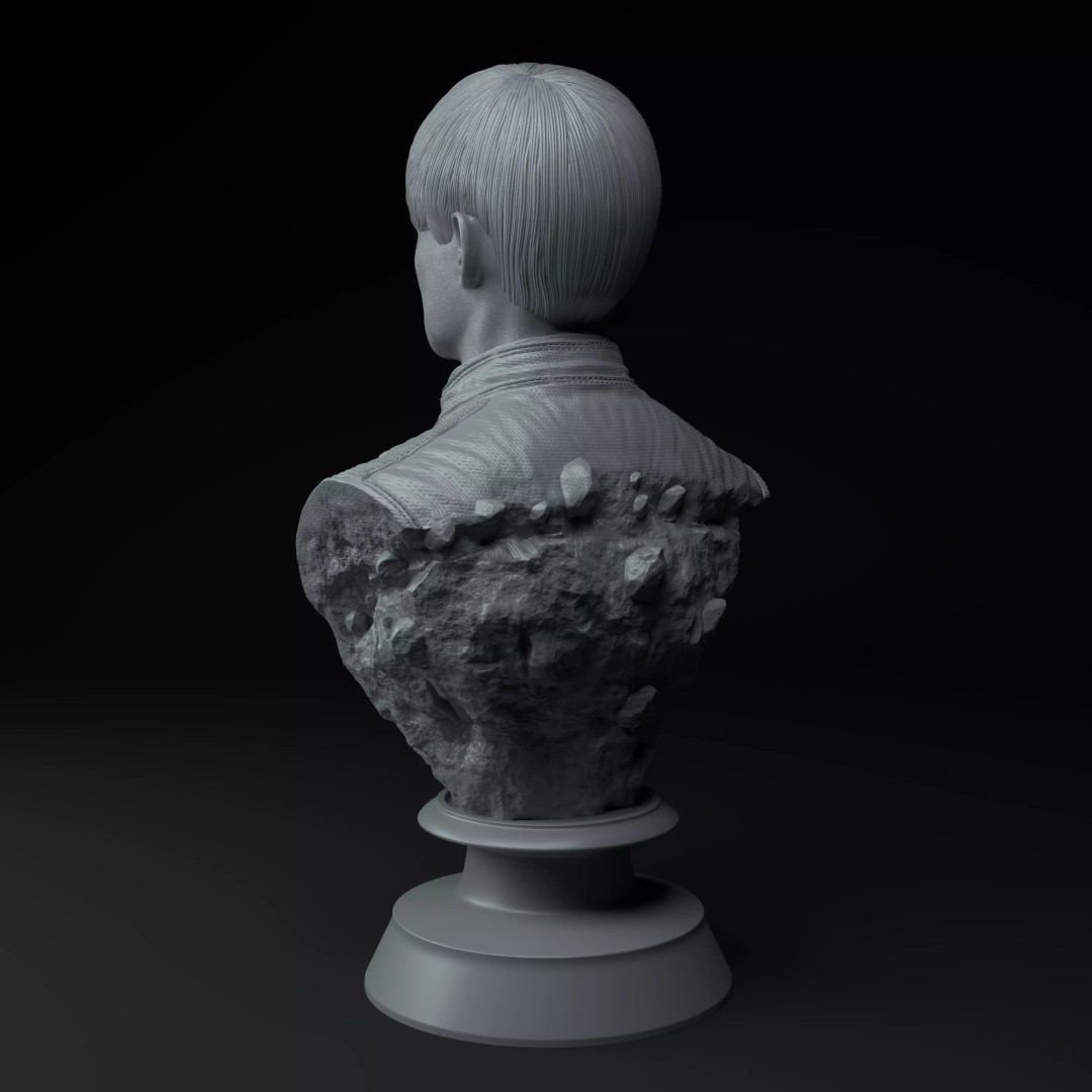 Yuki Tsunoda 3D Model – Premium Bust for 3D Printing, STL - View 5
