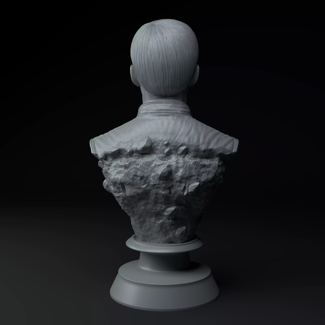Yuki Tsunoda 3D Model – Premium Bust for 3D Printing, STL - View 6