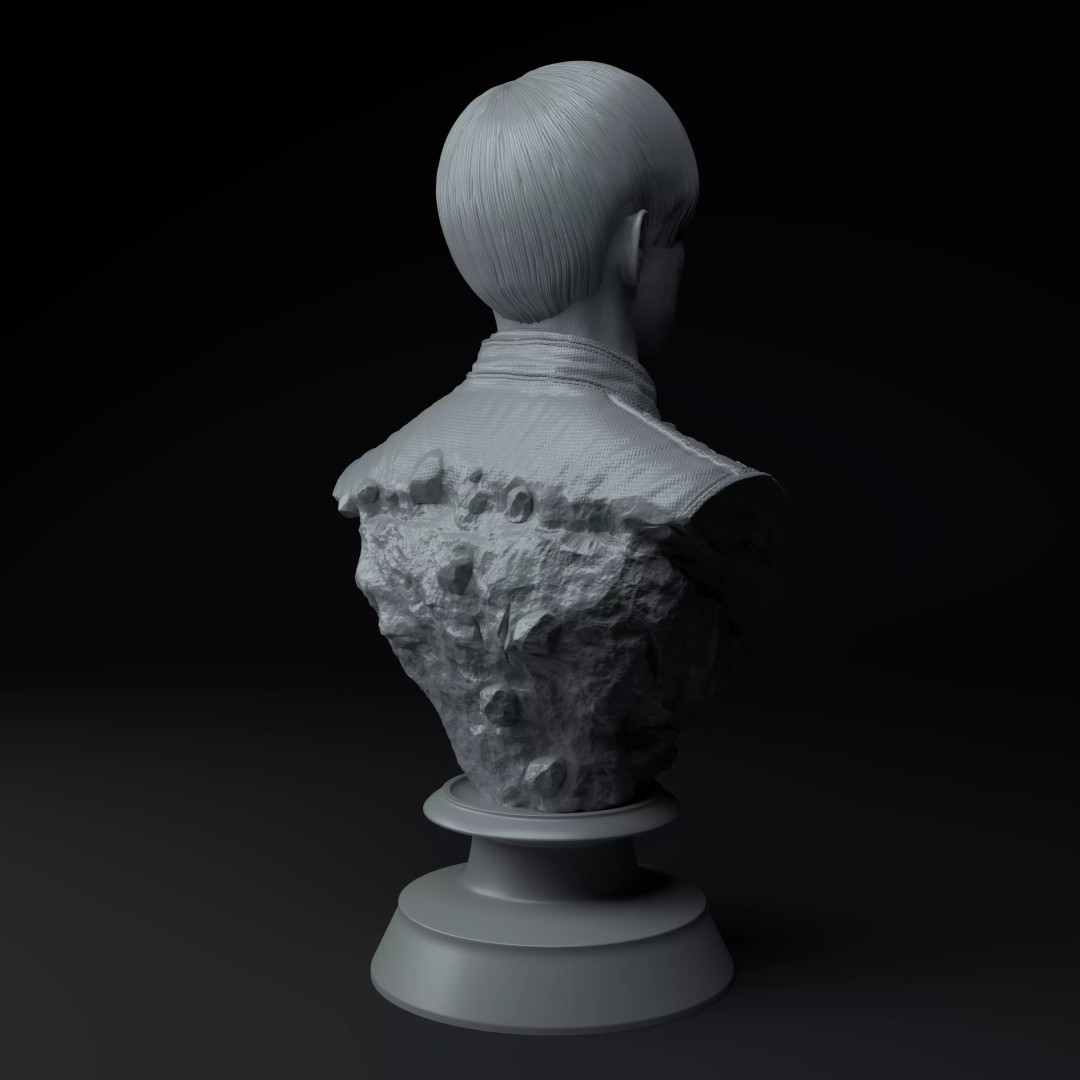 Yuki Tsunoda 3D Model – Premium Bust for 3D Printing, STL - View 7