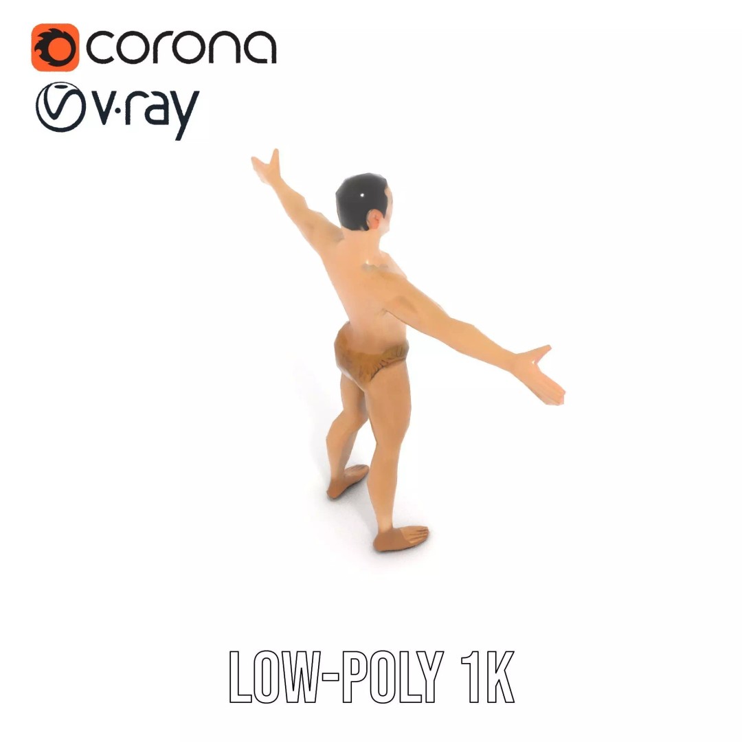 Realistic Male Anatomy 3D Model – Low Poly & Game Ready for Education - View 19