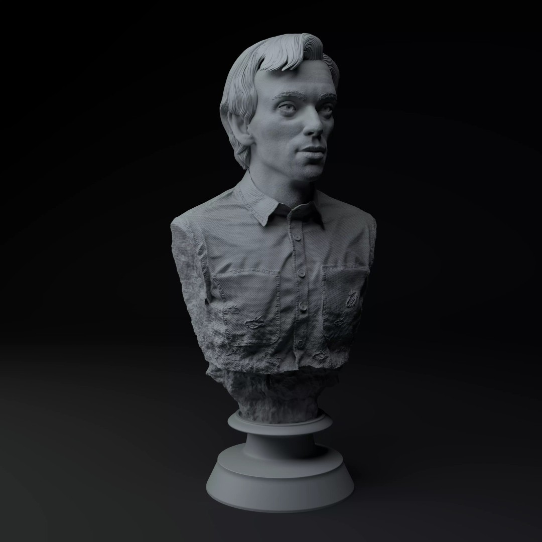 Henry Creel 3D Model – Premium Bust Sculpture for Printing - View 10