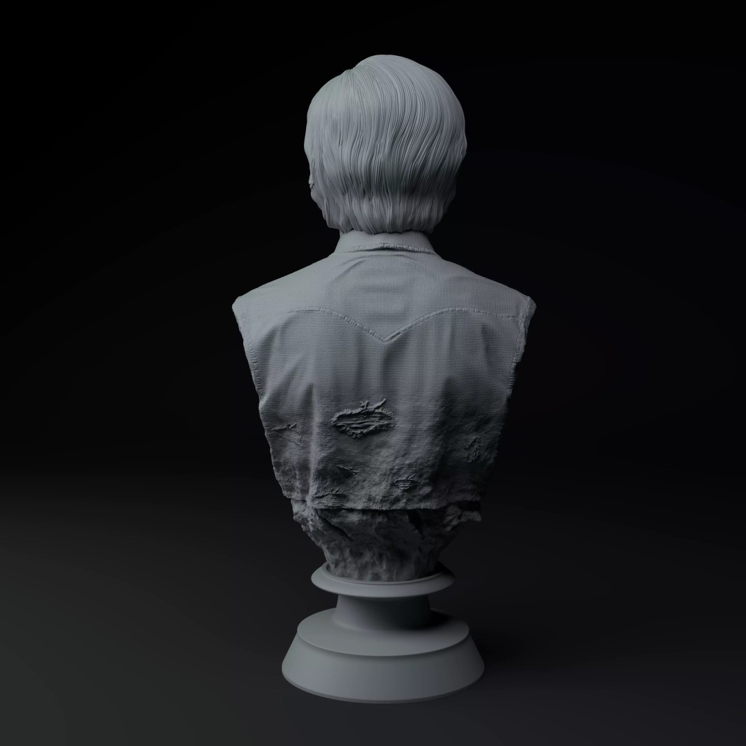 Henry Creel 3D Model – Premium Bust Sculpture for Printing - View 7